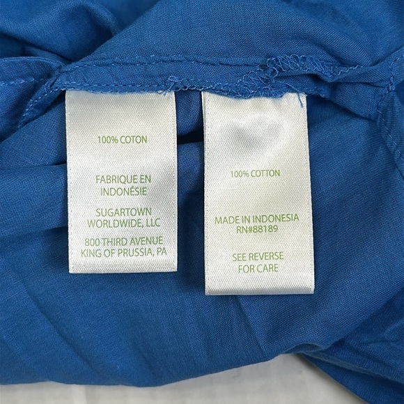 Lilly Pulitzer Vassa Maxi Long Coverup Women’s Size Medium Morelle Blue $178 NWT - Picture 12 of 15